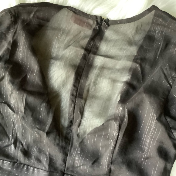 ShowPo Dangerous Woman plunge thigh split dress Black US 6 - Picture 7 of 14